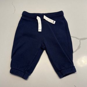 Carter’s baby cotton jogger sweatpants navy size 3 months